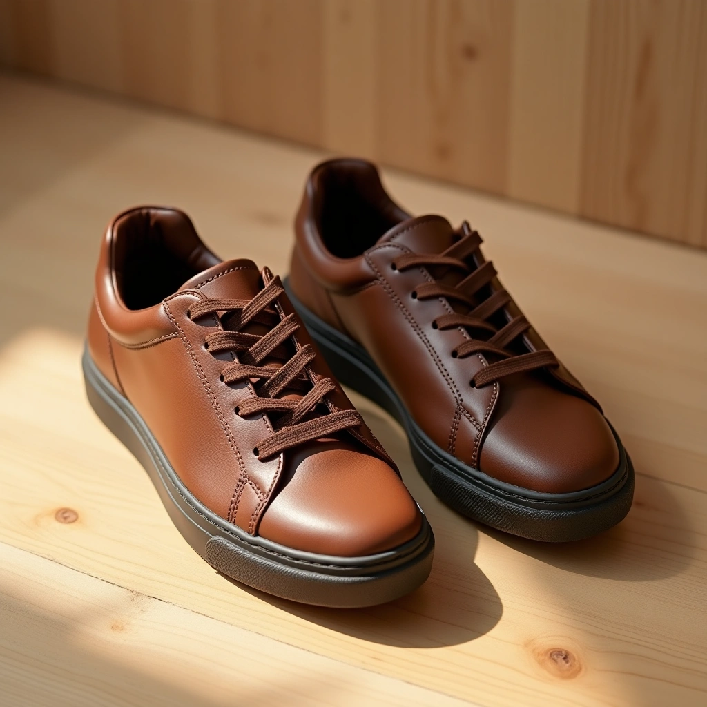 Chaussures Nubuck Brown— 36