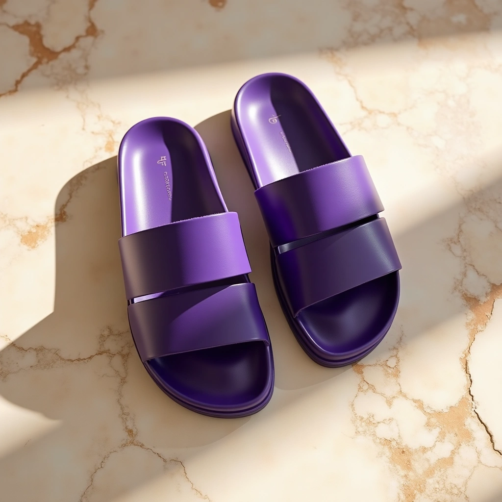 Sandales Lit de pied souple- Faded Purple Tonal FB— 41