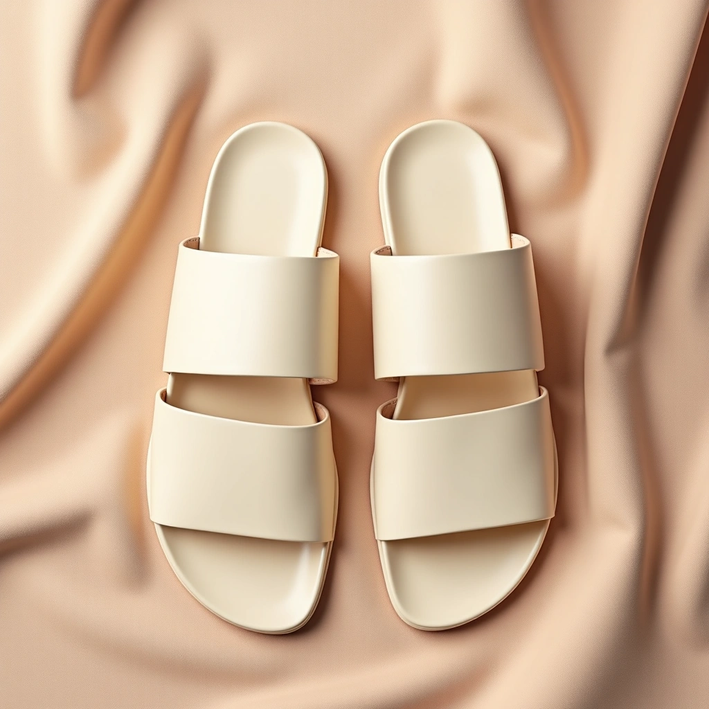 Sandales- Pure Ivoire Noir— 36