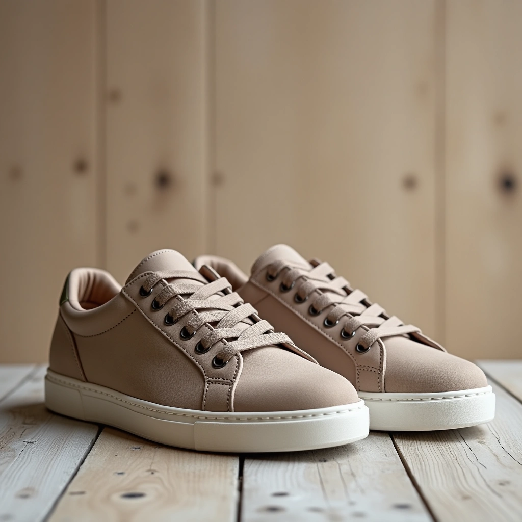 Sneakers Gray Taupe Été 26— 37