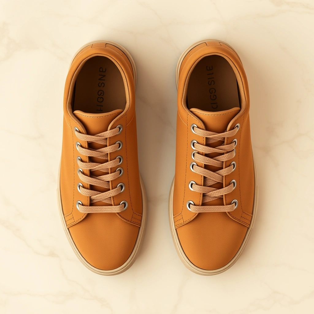 Sneakers Camel Taupe Été 26— 43