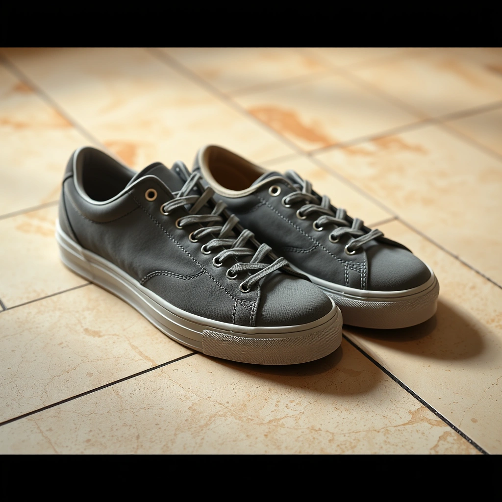 Sneakers Low en Cuir Clay— 37